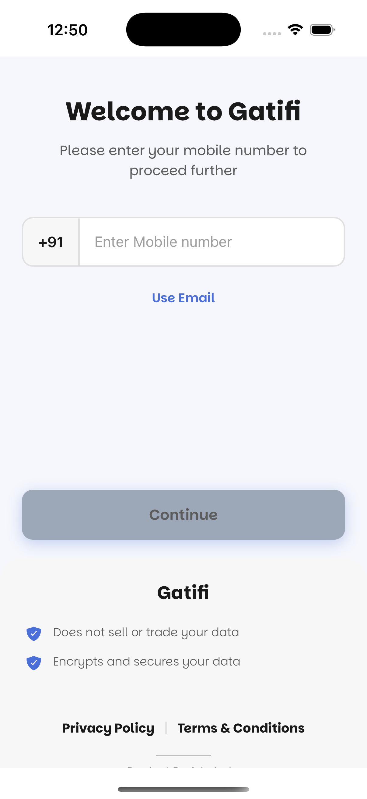 Authentication & Onboarding Preview