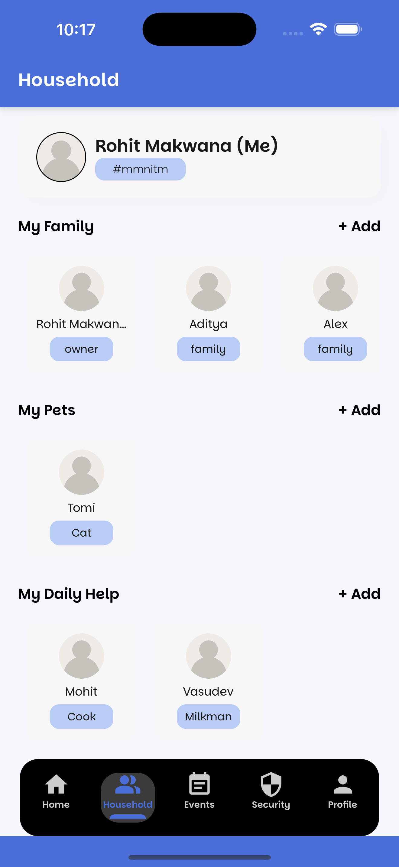 Household Management Preview